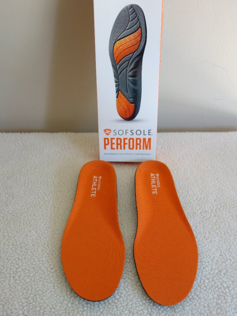 New SOFSOLE SOF SOLE Perform Athlete Women’s Insole – Sz 5-7.5